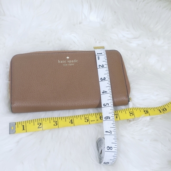 Kate Spade leather brown large wallet  new - Picture 8 of 10